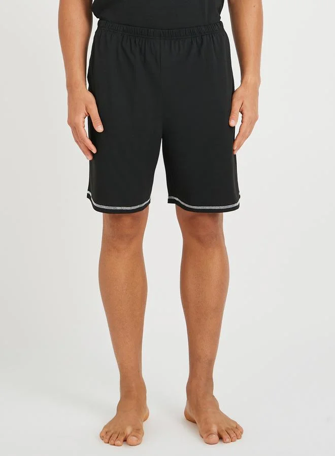 Styli Styli Minimal Print Tank Top and Shorts Set