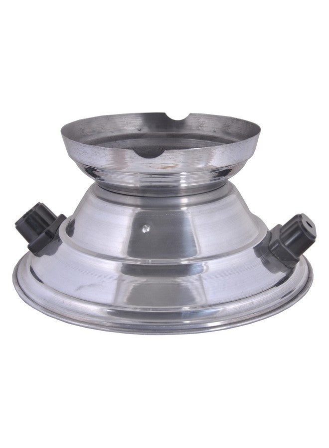 SHIV SHAKTI ARTS شيف شاكتي آرتس® فرن متعدد الاستخدامات من الألمنيوم | غاز تندور | شواية باربكيو / باتي / صانع بيتزا تندور لصنع باتي (فرن غاز، جالي، شيمتا، مقبض خشبي) - Image 5