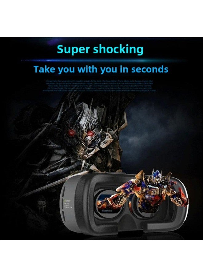 VR BOX Generation Vr Glasses Virtual Reality Portable 3D Cinema Gift Thousand Magic Mirror Straight Hair-Color:VR-3 - Image 4