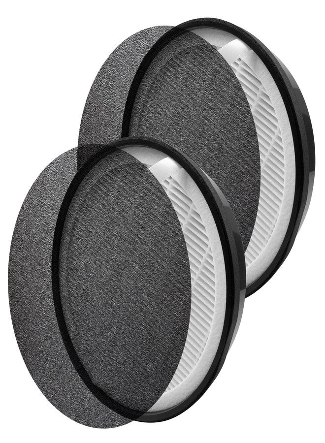 جود تو يو فلتر بديل لجهاز تنقية الهواء Levoit LV-H132، فلتر كربون نشط HEPA حقيقي 3 في 1، عبوة من قطعتين، بديل للجزء رقم LV-H132-RF - Image 1