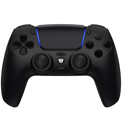 HEXGAMING RIVAL PRO Hall Effect Wireless Controller Compatible with ps5-4 Back Buttons, Mouse-Click Hair Triggers, Interchangeable Thumbsticks - Black - Image 2