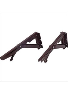 BOSNEY Implemental Premium Heavy Duty 375mm 15 Foldable Multipurpose Bracket with Fittings for fold Down Table or fold Down Racks 2 pcs Set  - Image 1