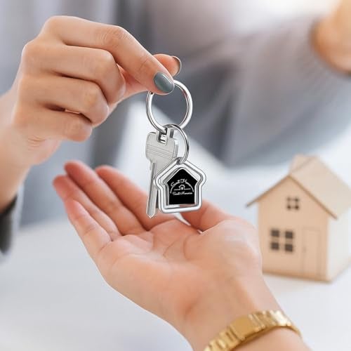 Giftana Metal Keychain for Men and Women, Keychain for Bike & Car, Home, New House Keyring, Housewarming Gifts, Love Gifts, Birthday Gifts (Metal Sweet Home Sweet Memories Keychain) - Image 5