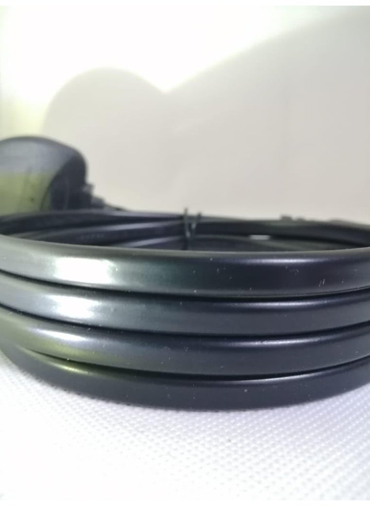 Zexen كابل طاقة 2 دبوس 2 سنون سلك طاقة قابس المملكة المتحدة سلك طاقة تيار متردد لتلفاز LED، طابعة، شاشة، وحدة تحكم، غلاية، مكنسة كهربائية - 1.5 متر، 1 قطعة - Image 5