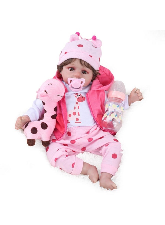 Kaydora Reborn Realistic Newborn Baby Dolls, 18 inch Silicone Real Toddler Girl Lifelike - Image 1