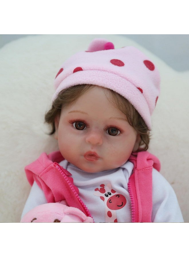 Kaydora Reborn Realistic Newborn Baby Dolls, 18 inch Silicone Real Toddler Girl Lifelike - Image 2