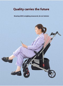 Baby Stroller, Two-Way Trolley,ultra Lightweight And Portable Pushchair With Shock-Absorbing Functional - pzsku/ZD6FA6BF3191D70A9A3DDZ/45/_/1737532658/cb05942b-44cc-4cac-a5f5-41047f169116