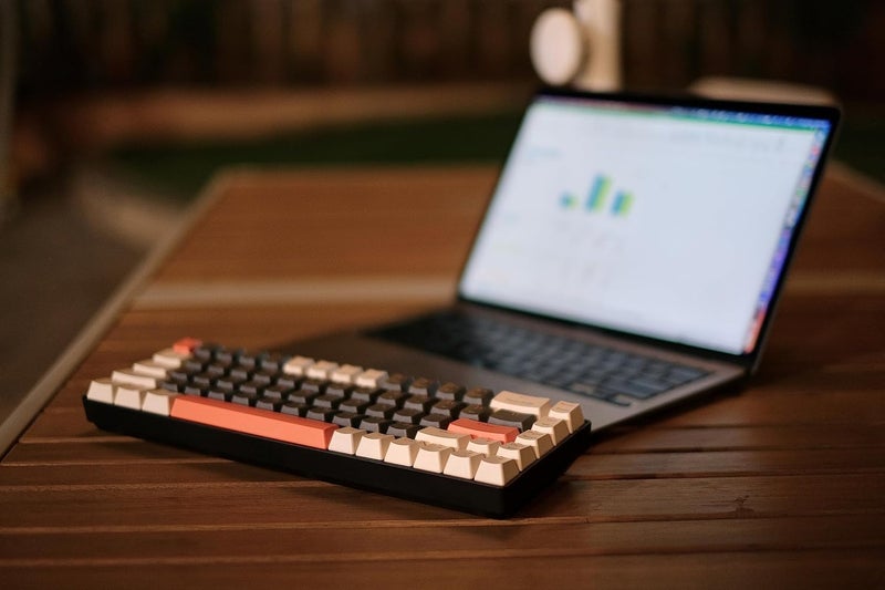 Ninjadog Varna Pro Mechanical Keyboard Wireless Bluetooth - 60% Compact TKL, Blue Clicky Switch, Multi Device 3 Host, 2.4GHz Dongle, Hot Swap, Windows Mac - Image 5