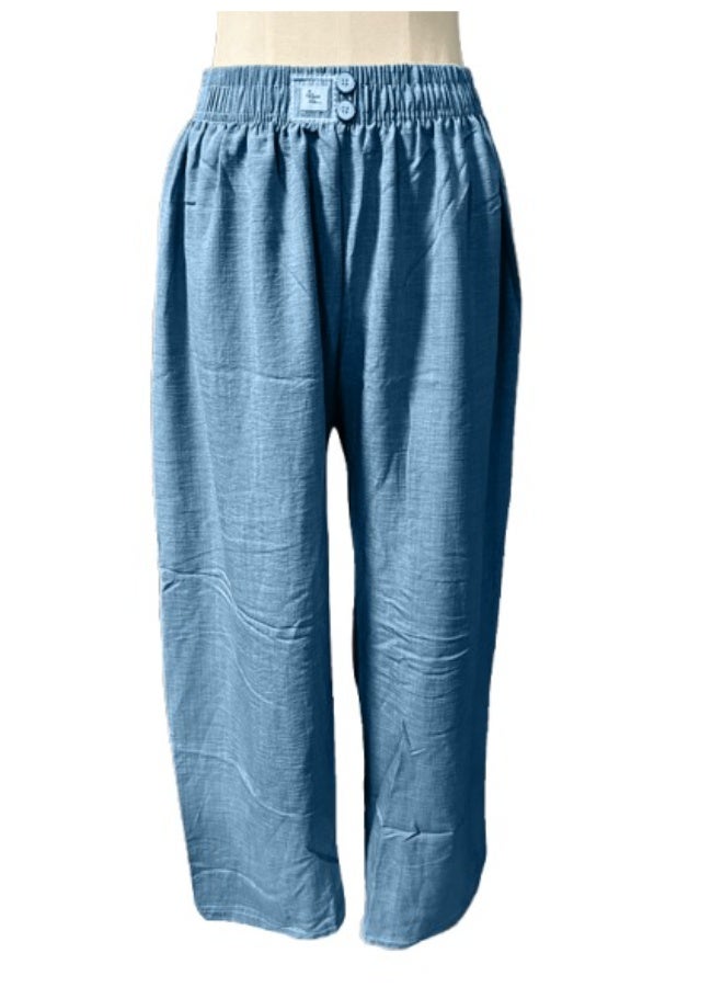 Wide Leg Loose Voluminous Cut Free Size for Women - Image 1