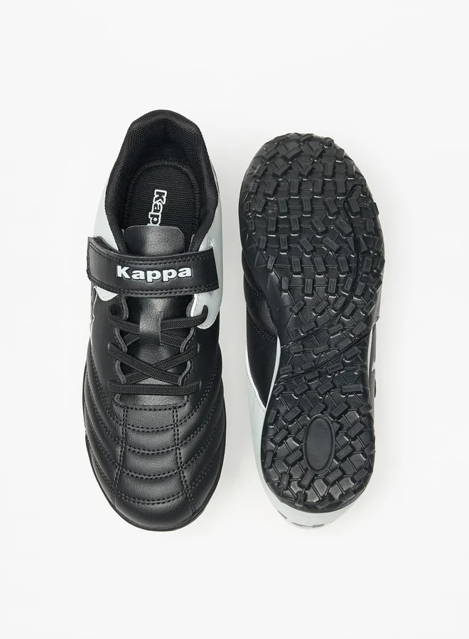 كابا Boys' Logo Detail Sports Shoes with Hook and Loop Closure