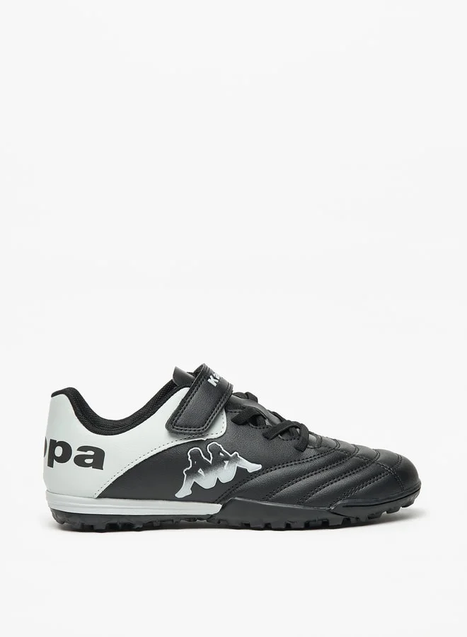 كابا Boys' Logo Detail Sports Shoes with Hook and Loop Closure