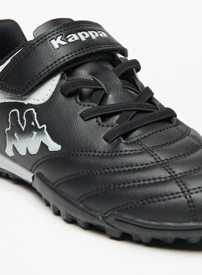كابا Boys' Logo Detail Sports Shoes with Hook and Loop Closure
