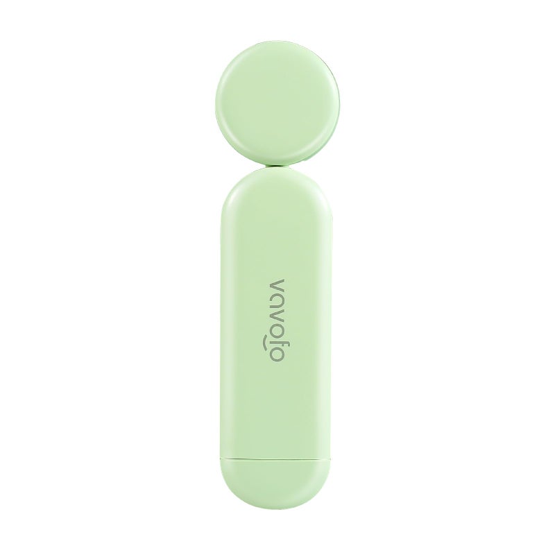 VAVOFO USB Rechargeable Book Light Blue Light Blocking Amber Light Clip On Bookmark Shaped Reading Light Eye Care 6 LEDs Book Light for Bookworms Reading in Bed with 9 Lighting Modes Green - Image 2