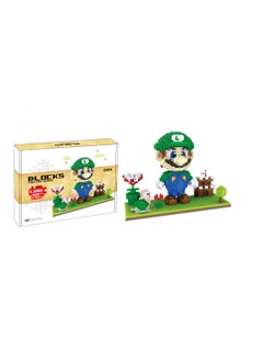 XiuWoo Super Mario Bros Building Bricks Set  DIY Block Building Set Classic Mini Building Bricks Assembling Building Blocks Suitable  - Image 2