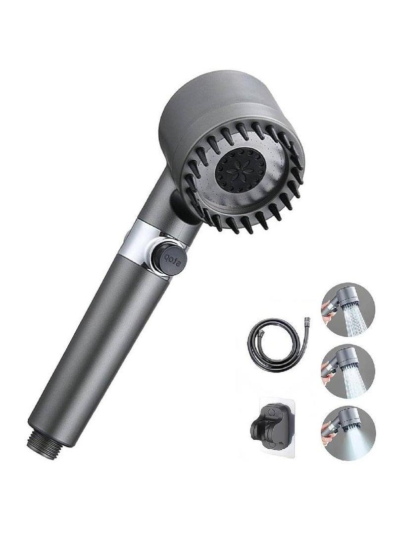 GENNEXT Shower Filter Shower Head - High Pressure Remove Chlorine and Impurities, Massages Scalp to anti Hairfall and Dry Skin, with Shower Hose Holder - Image 1
