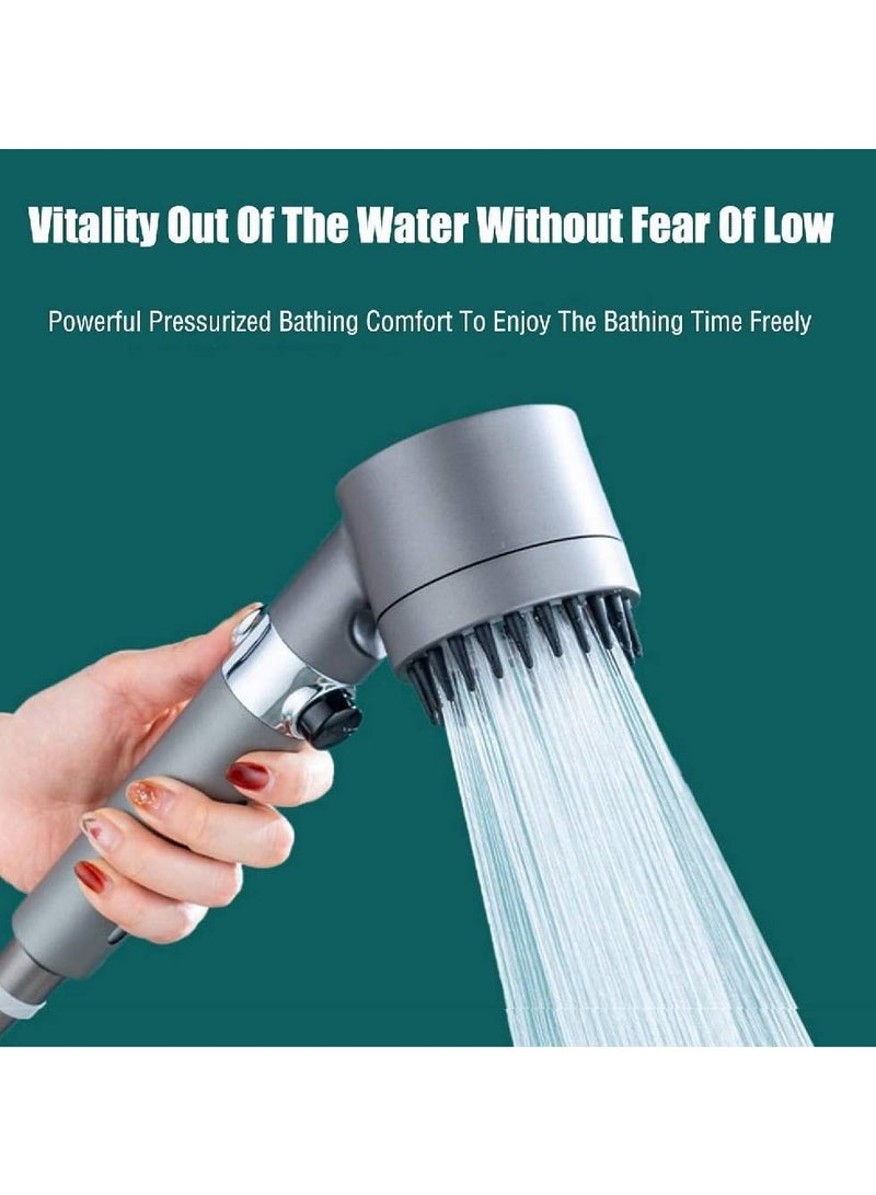 GENNEXT Shower Filter Shower Head - High Pressure Remove Chlorine and Impurities, Massages Scalp to anti Hairfall and Dry Skin, with Shower Hose Holder - Image 3