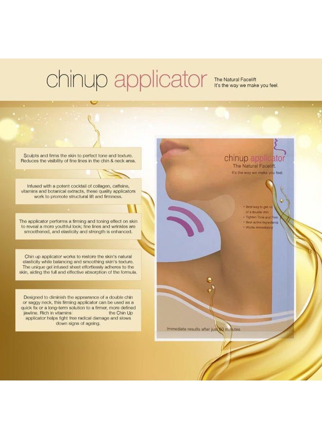 lipo applicator Ultimate Chin up Applicator,Body chin up Wrap Box of 5 the Solution to Double Chin … - Image 2