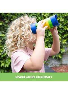 إديوكيشنال إنسايتس مناظير Geosafari Jr. Kidnoculars - مناظير للأطفال من سن 3 سنوات فما فوق، ألعاب خارجية وألعاب للأطفال الصغار، هدايا للأطفال الصغار، هدايا للأطفال  - Image 3