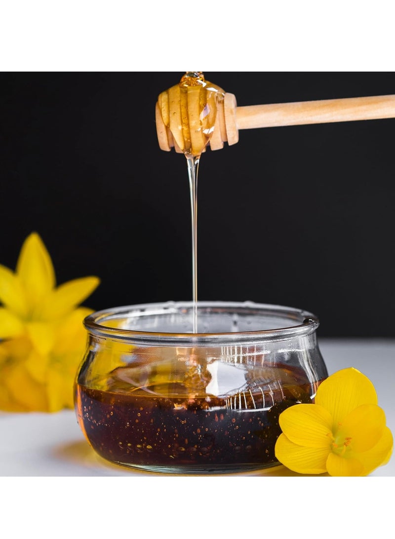 إسكدنيا 2 قطعة من الملاقي الخشبي لاختبار العسل معاقب العسل الملاقي الكوبينات - Image 5