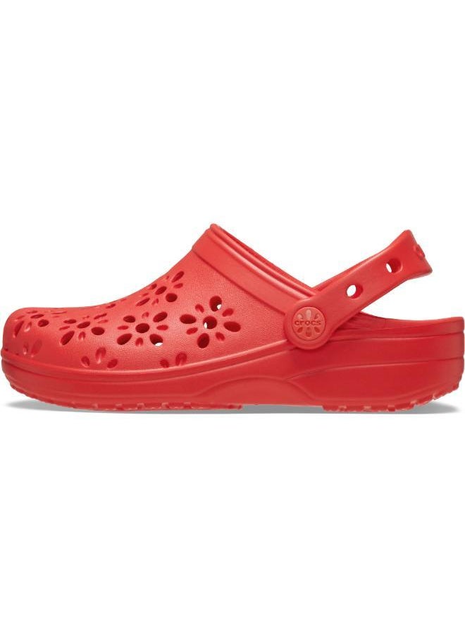 crocs Kids Classic Floral Cut Out Clog  - Image 2