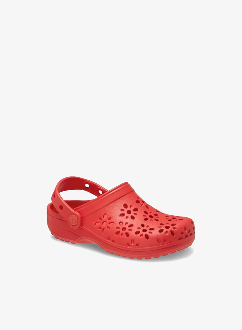 crocs  Kids Classic Floral Cut Out Clog for Women | Best Price UAE