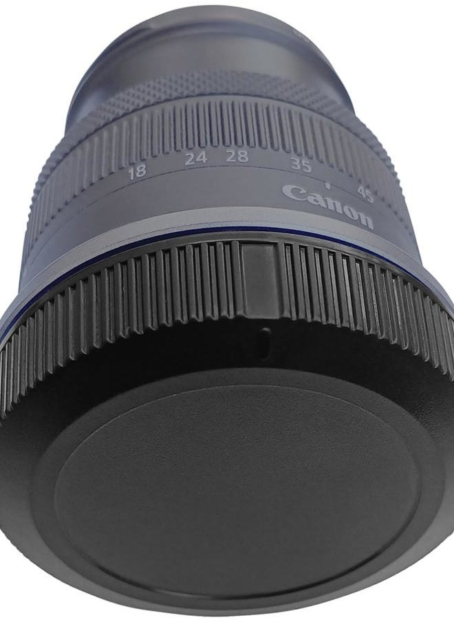 HUIPUXIANG RF Rear Lens Cap Cover for Canon EOS R50 R100 R10 R8 R7 R6 R6 Mark II R5 R5C R3 R RP More Canon RF Mount Camera(for Accessories),HUIPUXIANG [2 Sets]  - Image 4