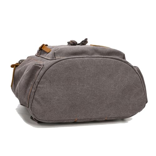 Berchirly Canvas Backpack Bookbag Unisex Casual Travel Rucksack Hiking Bags Daypacks Sack - Image 5