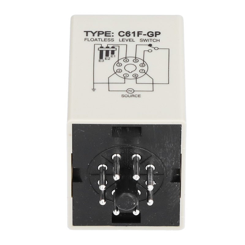 Intelligent Control Relay: Large Capacity Alloy Contact, Stable Safe Performance - Flame Retardant PC Material, Clear Wiring for Home Industrial Electrical Use - Image 5