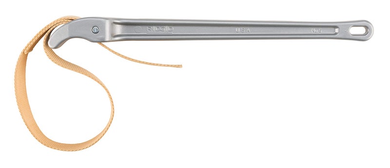 RIDGID 31360 Model 5 Strap Wrench, 5-inch Capacity Adjustable Strap Wrench,Brown - Image 2
