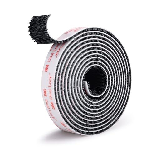 Ndcadhesive Dual Lock SJ3550 Made of 3M Heavy Duty Reclosable Fastener 1/2" x 7.5Ft Industrial Strength Mounting Strips Self Mating Interlocking Hook with Strong Adhesive for Indoor Outdoor Home Office Deco - Image 1