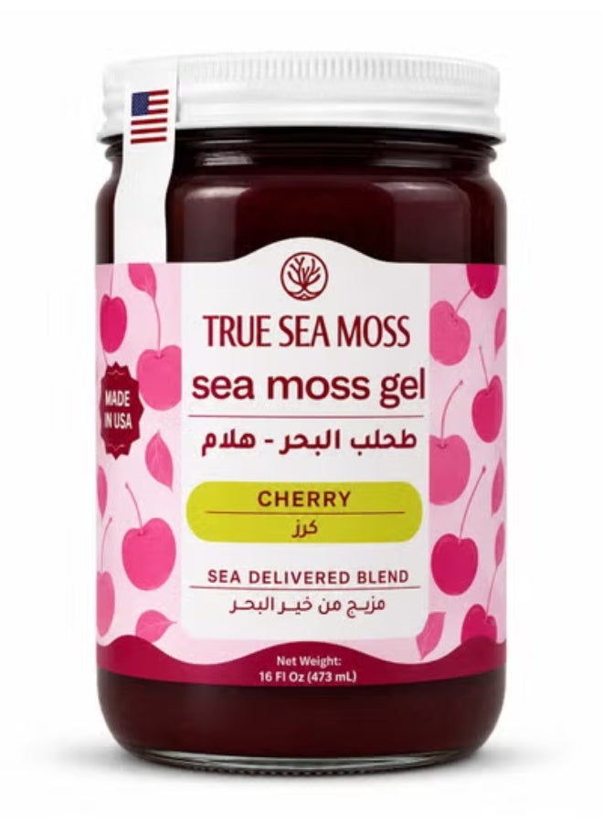 True Sea Moss, Sea Moss Gel Superfood,Cherry - Image 1