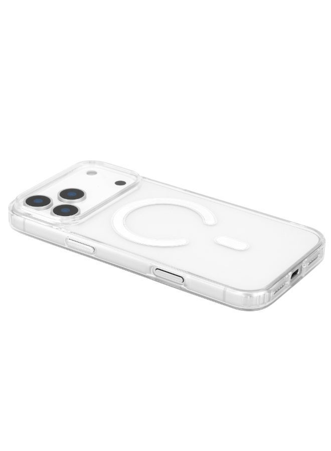 Mini Treasures Magnetic Case for iPhone 17 Pro Max 6.9-Inch Compatible with MagSafe, Shockproof Phone Bumper Cover, Anti-Scratch Clear Back (Clear) - Image 3