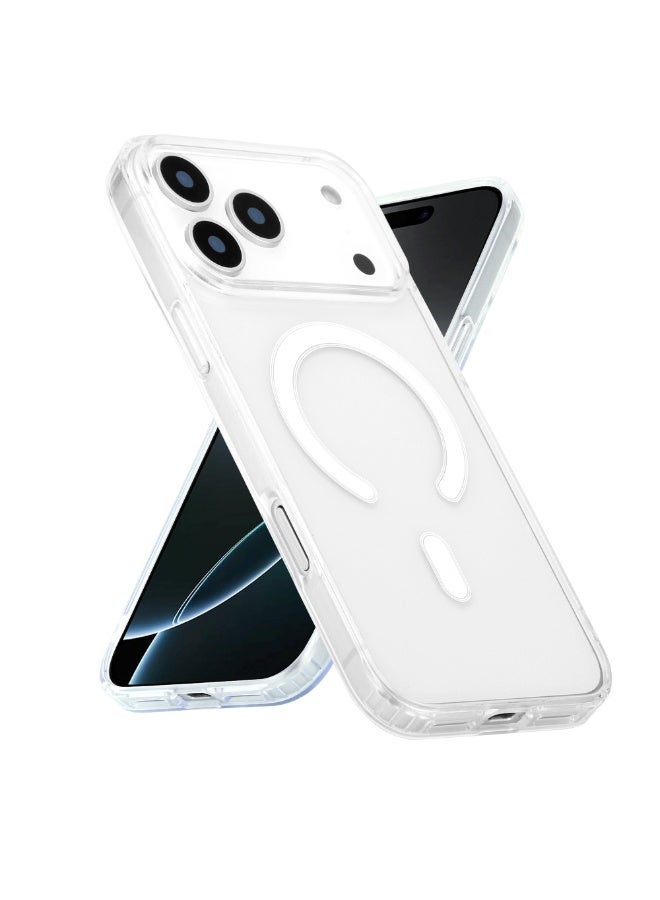 Mini Treasures Magnetic Case for iPhone 17 Pro Max 6.9-Inch Compatible with MagSafe, Shockproof Phone Bumper Cover, Anti-Scratch Clear Back (Clear) - Image 5