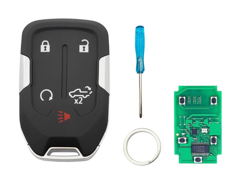 Smart Key Fob for GMC HYQ1AA 315MHz Keyless Entry Remote Replacement with Chip 5 Buttons