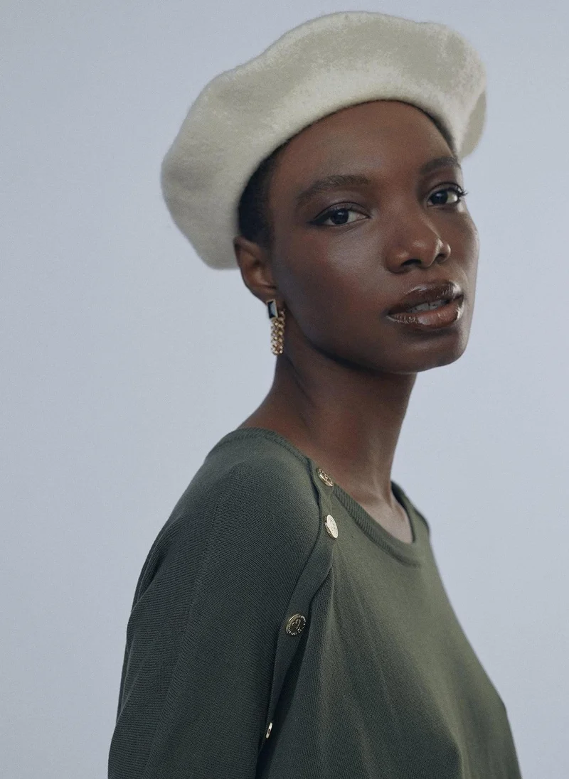 Lola Casademunt Long buttoned sweater