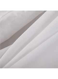 Shower Curtain Plain White Thick Fabric European Style, Waterproof Mildew-proof No Smell with 12 Plastic Hooks for Bathroom (White, 200x180cm) - pzsku/ZD6FC10822F7042D79883Z/45/_/1740665139/2a6fc1b2-db71-4217-bd97-37fcd1b458d1