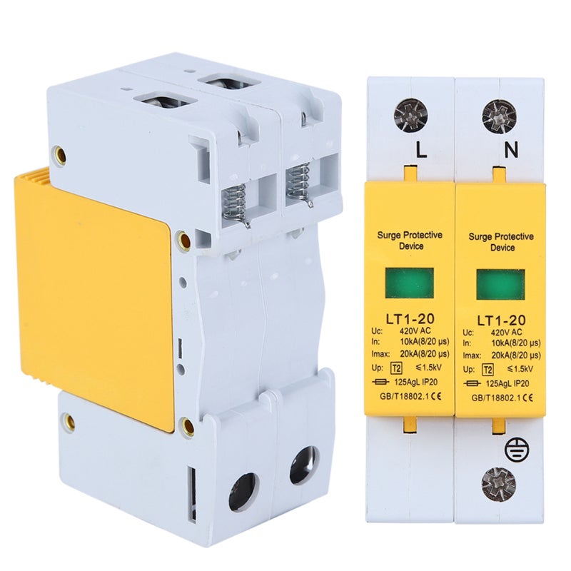 High-definition Glass Plug-in Module - Precise Chips With Superior Clarity & Thunder Protection Three-phase Electrical Protection Module for Industrial & Commercial Electrical Applications - Image 3