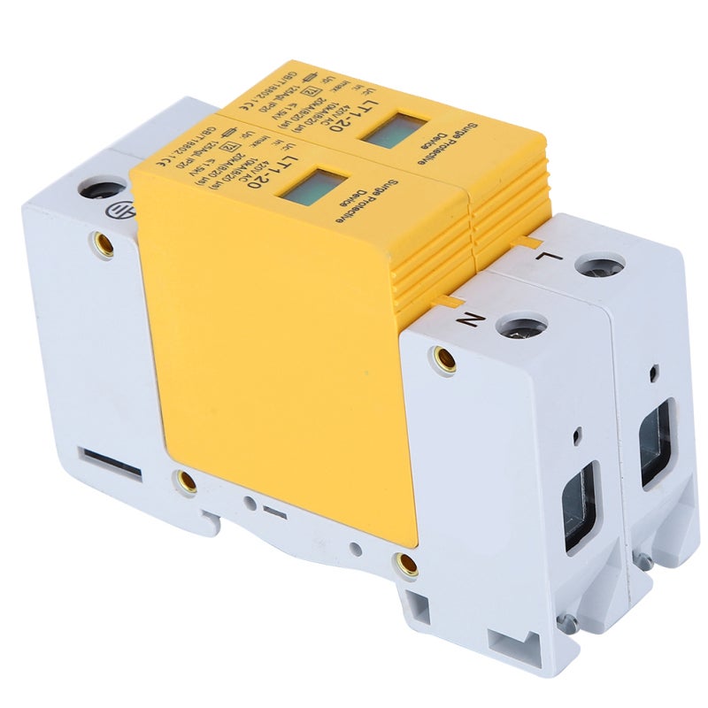 High-definition Glass Plug-in Module - Precise Chips With Superior Clarity & Thunder Protection Three-phase Electrical Protection Module for Industrial & Commercial Electrical Applications - Image 1