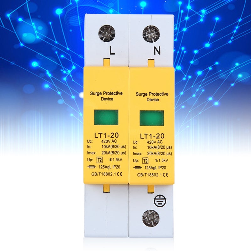 High-definition Glass Plug-in Module - Precise Chips With Superior Clarity & Thunder Protection Three-phase Electrical Protection Module for Industrial & Commercial Electrical Applications - Image 5