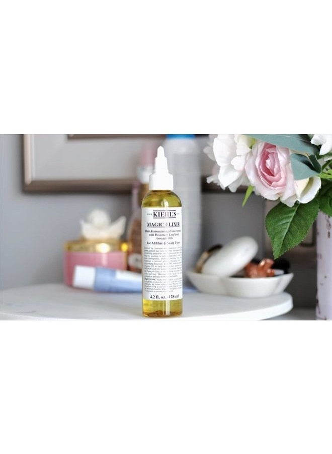 Kiehl's - Magic Elixir Hair Restructuring Concentrate with Rosemary Leaf & Avocado Oil, 4.2 Ounce - Image 1