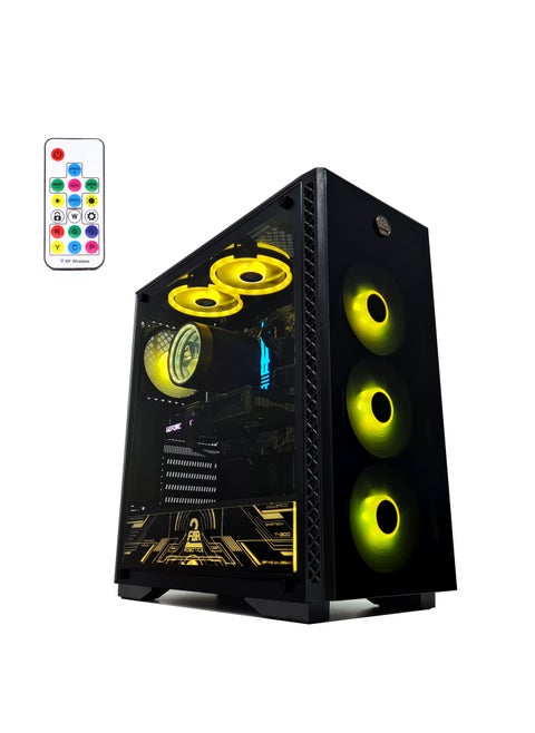 كمبيوتر ألعاب 2FR، Intel i5-11400F، RTX 3060، 32 جيجابايت DDR4، Nvidia، 1 تيرابايت NVME M.2 SSD، 1 تيرابايت HDD، 750 واط PSU، Windows 10 pro، ضمان لمدة عام، كمبيوتر سطح مكتب للألعاب