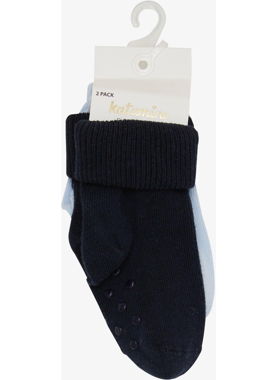 Katamino - Baby Boy Socks 2 Piece Abs Li Basic 0-24 Months, Mixed Color - Image 1