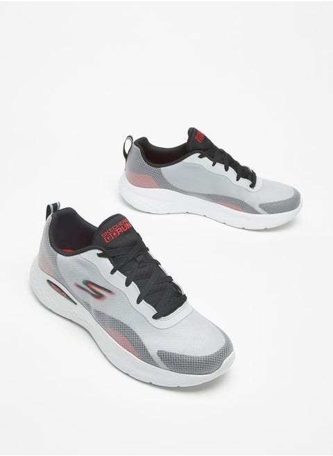 Men's Logo Print Lace-Up Running Shoes - GO RUN LITE