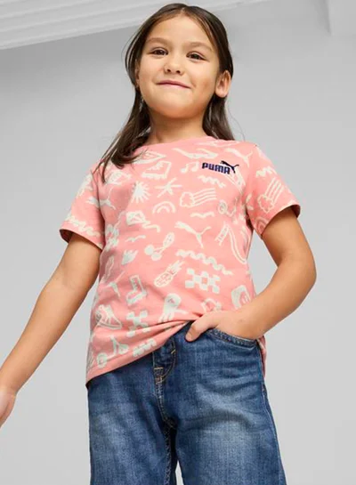 PUMA Kids Sandy Adventures Aop T-Shirt