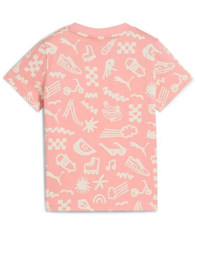 PUMA Kids Sandy Adventures Aop T-Shirt
