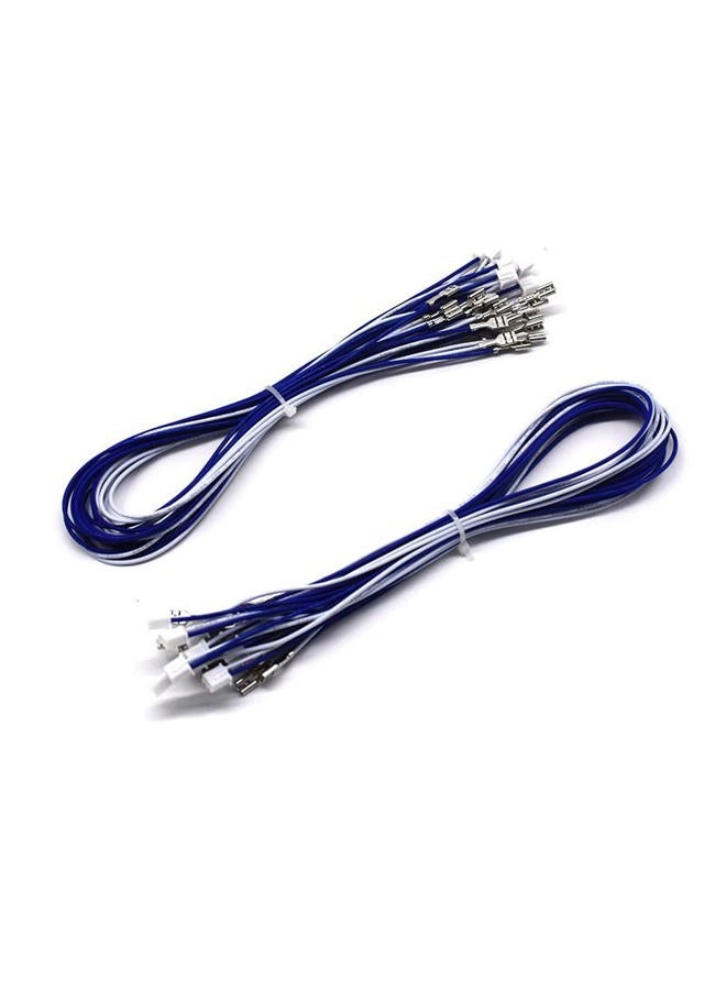 Arcity 20 Pcs Arcade Button Wires Harness Cable for Zero Delay USB Encoder PCB with 0.187" 4.8mm Terminals 15.74inch Compatible with Micro Switches HAPP Style Arcade Buttons Joysticks New - Image 2