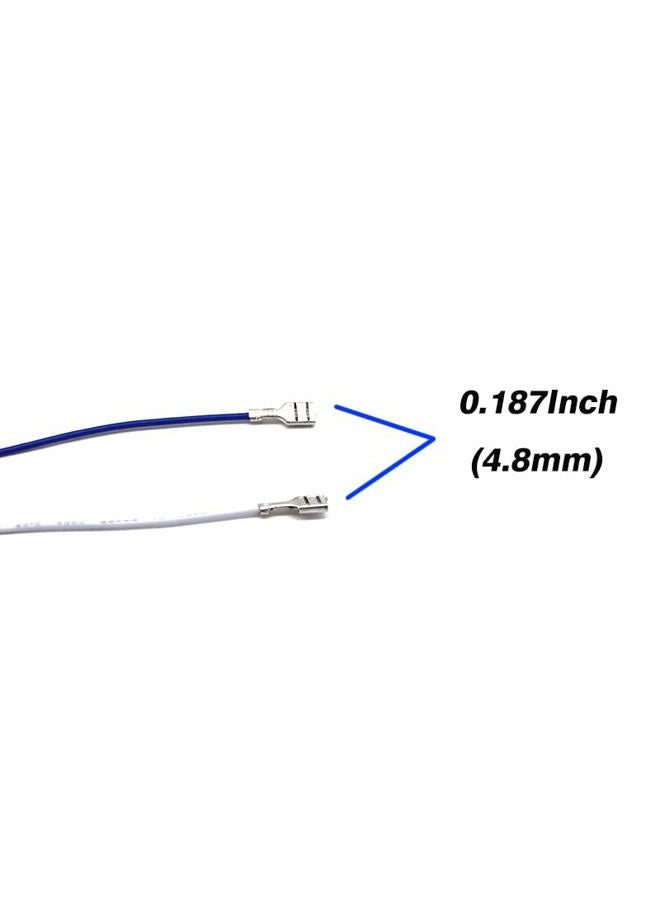 Arcity 20 Pcs Arcade Button Wires Harness Cable for Zero Delay USB Encoder PCB with 0.187" 4.8mm Terminals 15.74inch Compatible with Micro Switches HAPP Style Arcade Buttons Joysticks New - Image 5