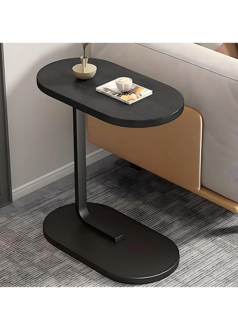 NZONE STORE Luxury C-Shaped Side Table || Black - Image 1