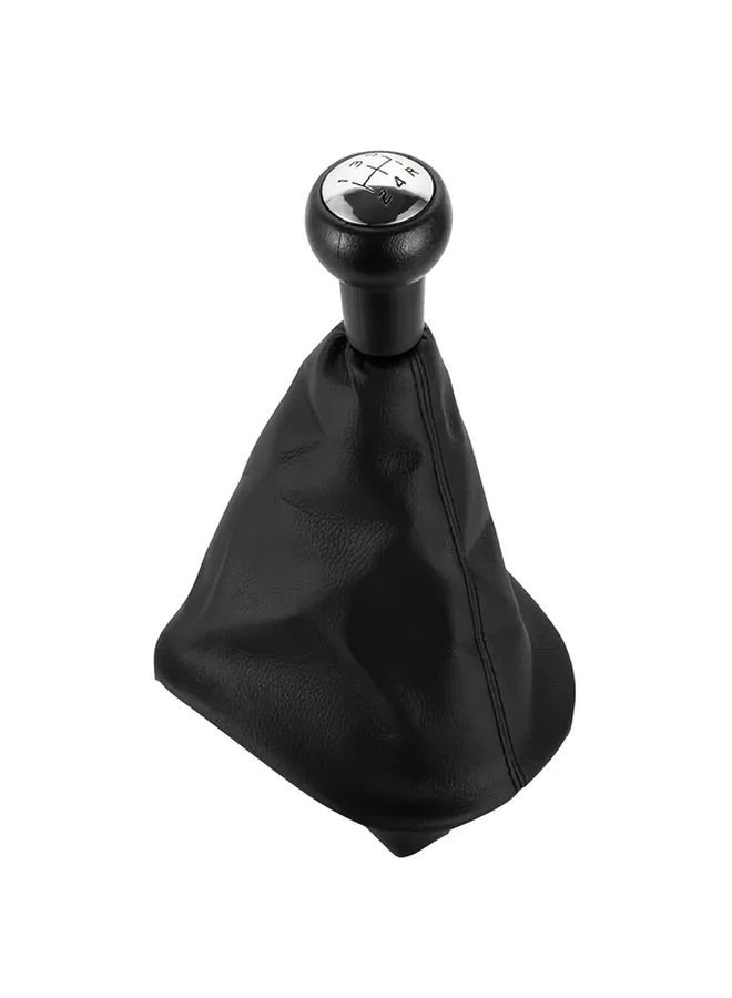 Faux Leather 5 Speed Gear Shift Knob Gaiter Boot Cover for Peugeot Citroen - Image 5