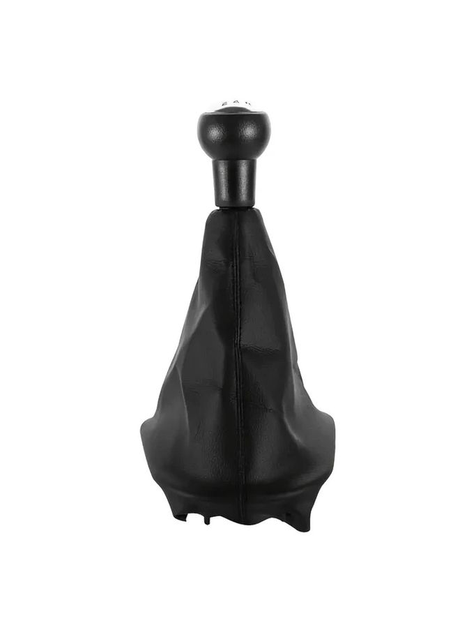 Faux Leather 5 Speed Gear Shift Knob Gaiter Boot Cover for Peugeot Citroen - Image 3